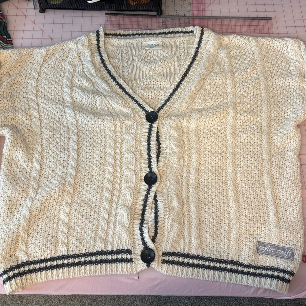 Taylor Swift Folklore cardigan
